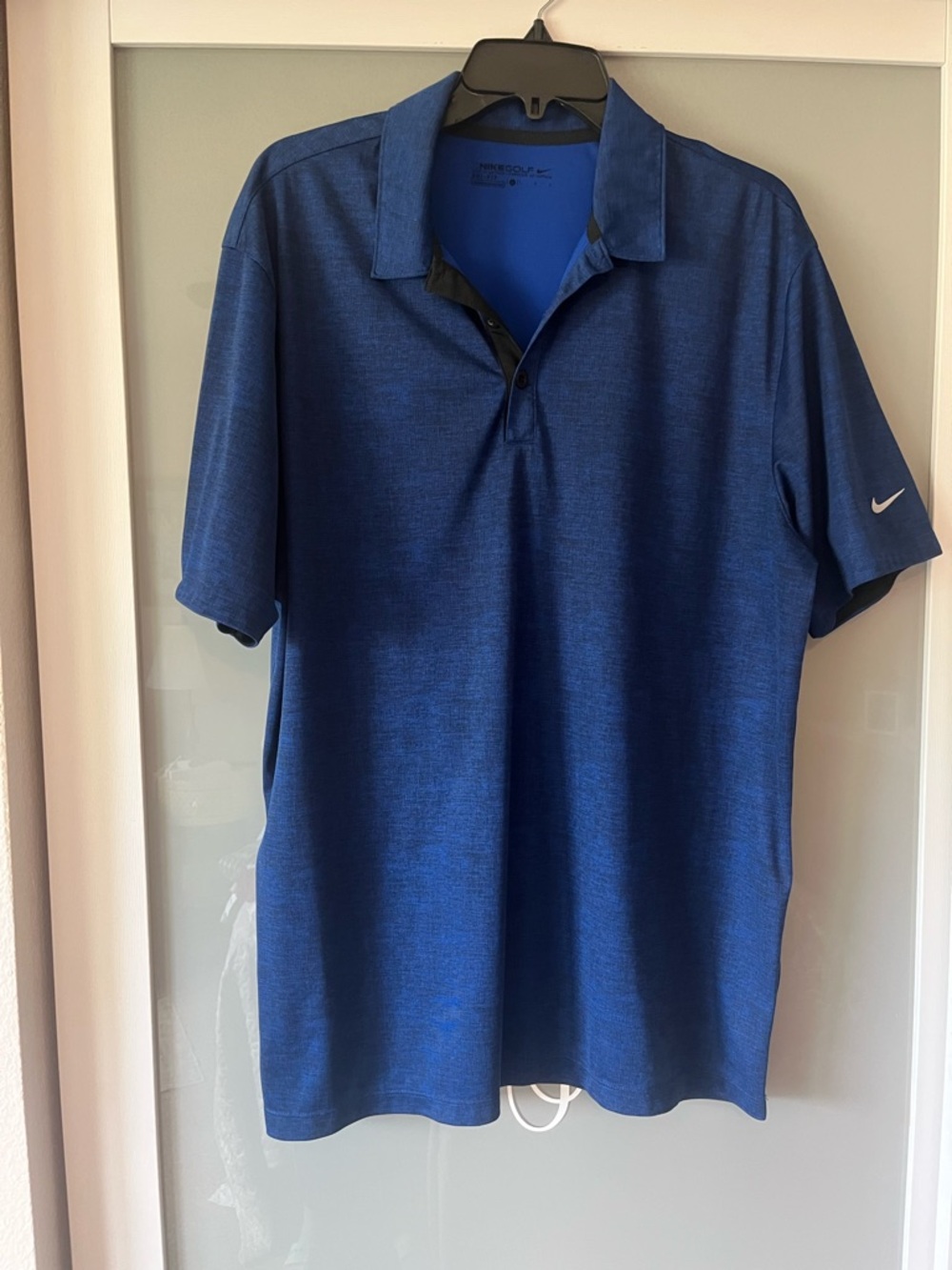 Nike Men’s Royal Blue Gold Performance Polo